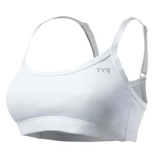 TYR low impact sports bra white FCBT6A. Small. NWT